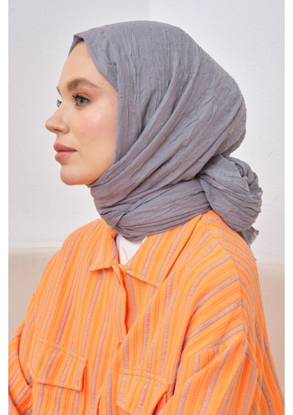 Antrasit Gri Bambu Kreş Şal modelleri