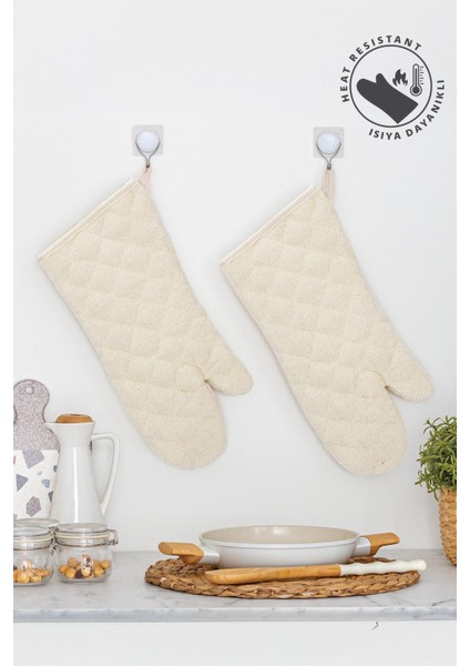 Termo Isıya Dayanıklı 2 Li Fırın Eldiveni Set