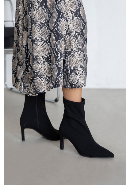 Erıca Kadın Streç Kumaş Bot Siyah