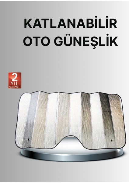 Lvsqvr Katlanabilir Araba Güneşliği – Uv Işınlarına Karşı Maksimum Koruma