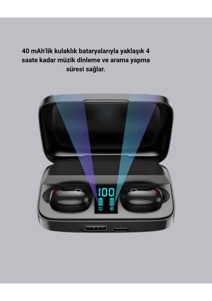 Lvsqvr Tws A10S Bluetooth 5.0 Kulaklık Powerbank Şarj Kutulu Mini Tasarım fırsatları