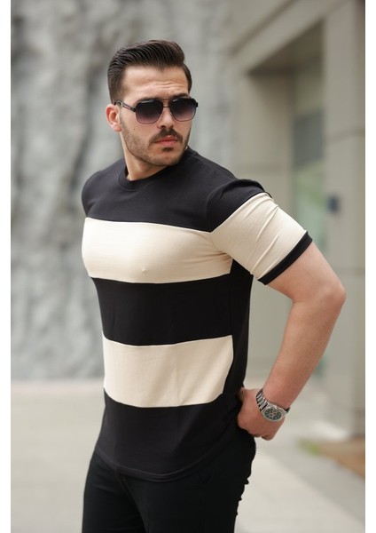 Erkek Parçalı Renk Kısa Kollu Tişört fiyatları