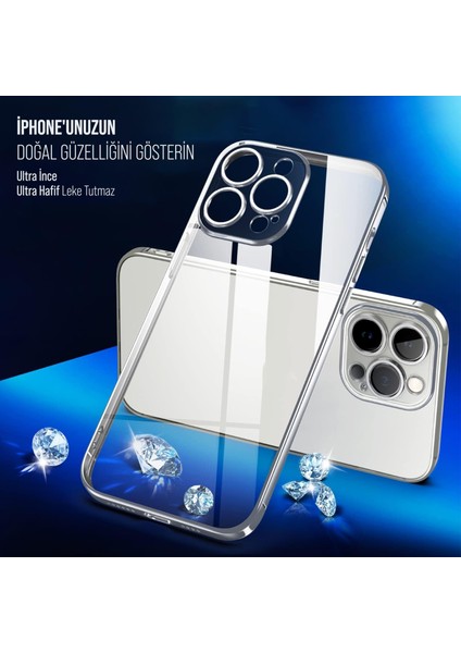 iPhone 11 Pro Şeffaf Silikon Kılıf – Esnek Darbe Emici Şeffaf Telefon Koruyucu Kapak fiyatları