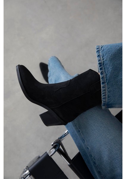 Maven Kadın Süet Topuklu Bot Siyah fiyatları