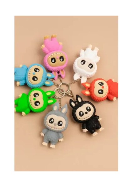 Labubu Figürlü Anahtarlık
