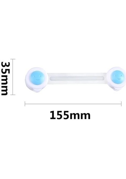 Bebek ve Çocuklar Için Dolap Çekmece Emniyet Güvenlik Kilidi