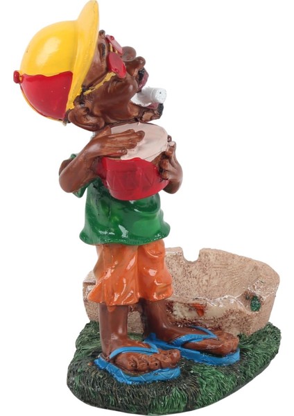 Jamaikalı Adam Reggae Figürlü Küllük Para Anahtar Kasesi Masaüstü Dekoratif Biblo Yeni Ev Hediyesi A fırsatları