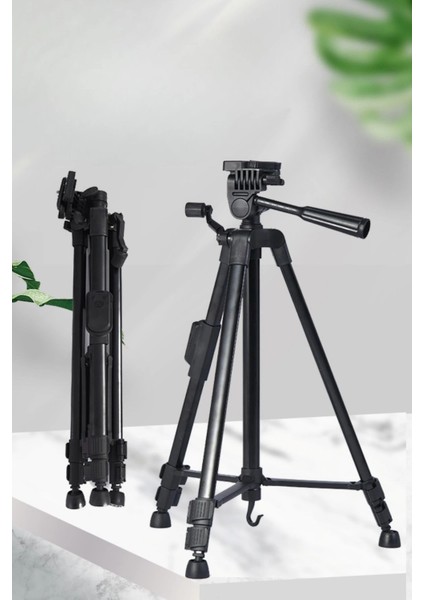 Telefon ve Fotoğraf Makinası Takılabilen Bluetooth Kumandalı 146 cm Tripod indirimleri