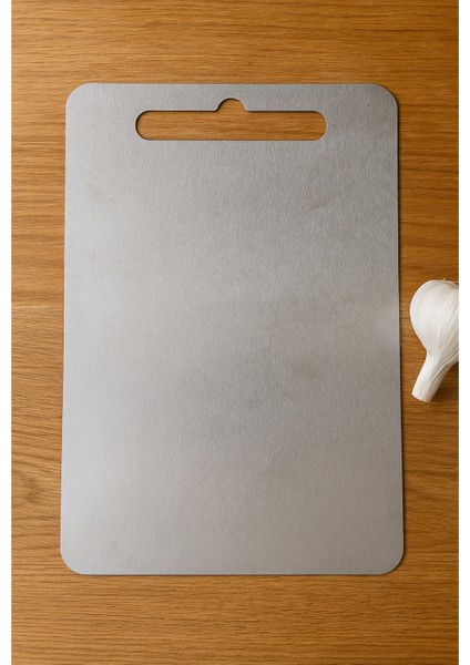 Paslanmaz Çelik Kesme Tahtası – 34 x 24 cm | Hijyenik ve Dayanıklı Kesim Yüzeyi fiyatları