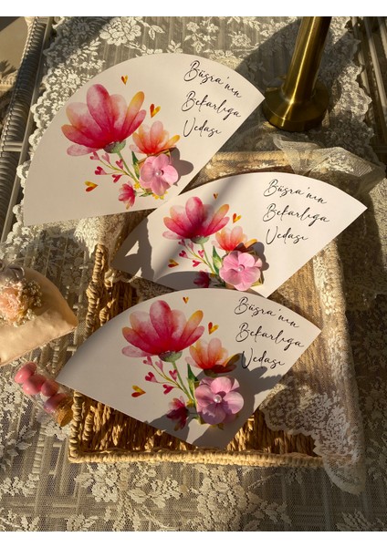 Isme Özel Çikokata Yelpaze Hediyeliği fırsatları