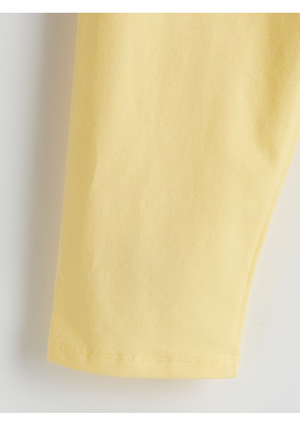 Yeni Sezon Beli Lastikli 3/4 Boy Kız Çocuk Tayt fiyatları