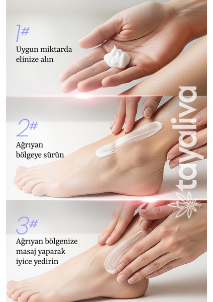 Magnezyumlu Ağrı Giderici %100 Doğal - Ayak Yanması,sinir Ağrıları,bel ve Boyun Ağrıları modelleri