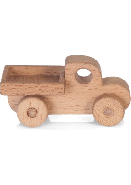 Kahverengi Ahşap Küçük Oyuncak Kamyon, Doğal ve Şirin Tasarım fiyatları