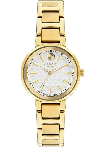 LC07972.130 Kadın Kol Saati – Altın Çelik – 34 mm Quartz – Mineral Cam