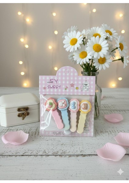 4'lü Figürlü Mandal Toka Seti fiyatları