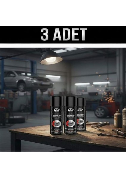 Selsil Fren Balata Temizleyici Sprey 500 ml 3 Adet