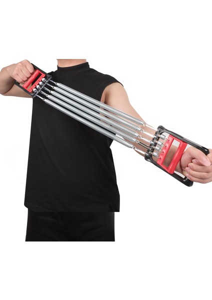 Kol, Göğüs ve Sırt Geliştirme Egzersiz Aleti - 5 Yaylı Fitness Direnç Bandı fiyatları