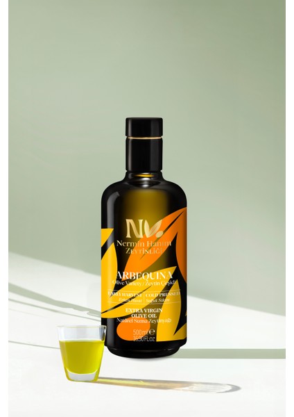 Arbequina - Erken Hasat Soğuk Sızma Zeytinyağı R.(500ML)