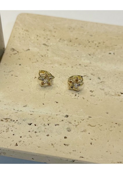 MİNİ TAŞLI YILDIZ KÜPE fırsatları