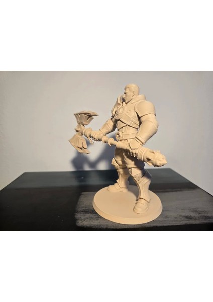 CRAFTSY3D Jayce Çekiçli Kahraman Figür – 3D Baskı Dekoratif Koleksiyon Ürünü fiyatları