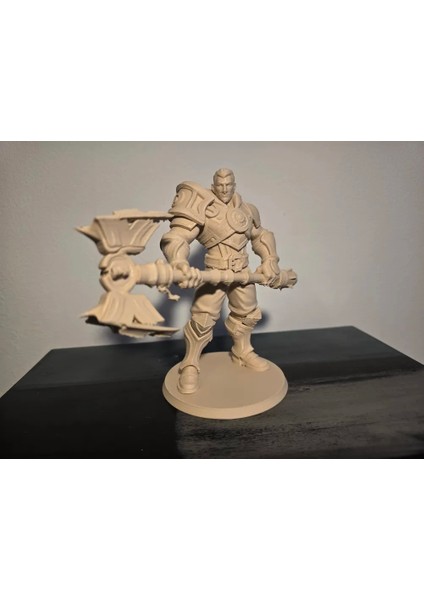 CRAFTSY3D Jayce Çekiçli Kahraman Figür – 3D Baskı Dekoratif Koleksiyon Ürünü fırsatları
