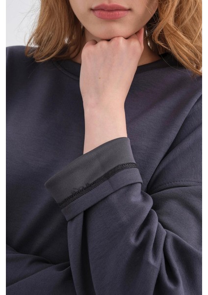 Füme Kadın Yumuşak Dokulu Premium Modal Kumaş Alt-Üst Takım indirimleri