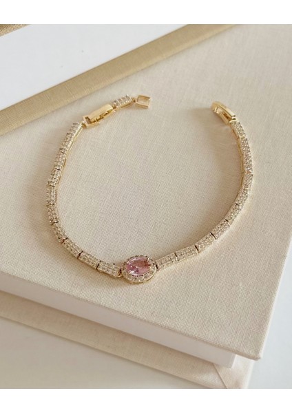 PEMBE BAGET SU YOLU BİLEKLİK