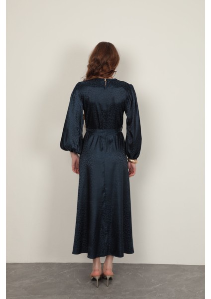 Leopar Jakarlı Elbise fiyatları