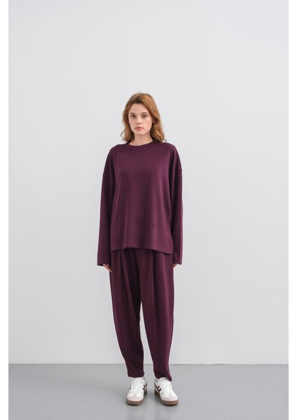 Mürdüm Kadın Yumuşak Dokulu Premium Modal Kumaş Alt-Üst Takım fiyatları