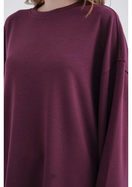 Mürdüm Kadın Yumuşak Dokulu Premium Modal Kumaş Alt-Üst Takım modelleri