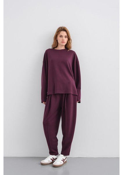 Mürdüm Kadın Yumuşak Dokulu Premium Modal Kumaş Alt-Üst Takım indirimleri