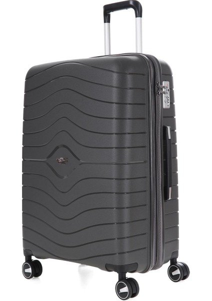 Bagist 5242 Polipropilen Battal & Körüklü 4 Lü Valiz Seti modelleri