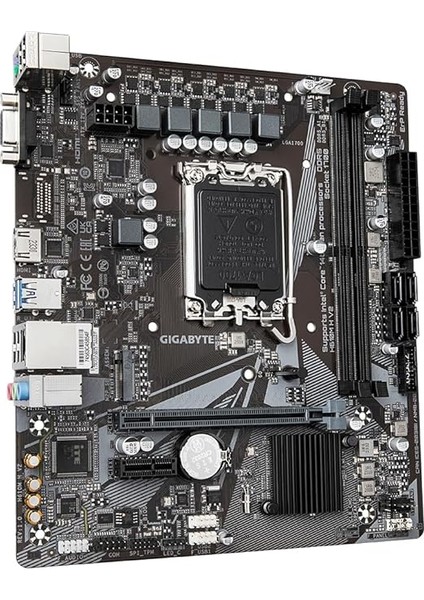 H610M H V2 Ana Kart - Intel Core 14. Cpu'ları Destekler, 4+1+1 Hibrit Dijital Vrm, 5600 Mhz'e Kadar Ddr5, 1 x Pcıe 3.0 M.2, Gbe Lan, USB 3.2 Gen 1 modelleri