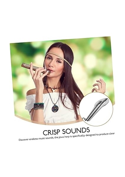 Metal Ağızlı Arp Ulusal Müzik Aleti Taşınabilir Hafif Başlangıç ​​seviyesi ve Müzisyenler Için fırsatları