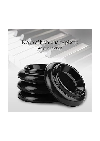 Pedleri, 4 Adet Piyano Pedleri Seti Piyano Ayakkabı Bacak Bardak Aksesuarları Dik Piyano Için modelleri