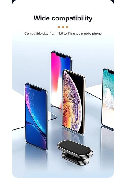 Manyetik Araç Telefonu Tutucu, 360 ° Döndürme ile Araba Manyetik Montaj Için Telefon Tutucu, Evrensel Mıknatıs Cep Telefonu Montaj Panosu Cradle fiyatları
