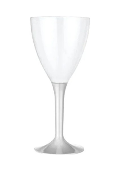 Sert Plastik Gümüş Kadeh 10LU