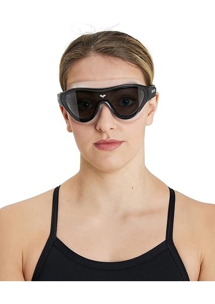The One Mask Anti-Fog Schwimmmaske Für Erwachsene, Schwimmmaske Mit Großen Gläsern, Uv-Schutz, Selbstjustierender Nasensteg, Orbit-Proof Dichtungen modelleri