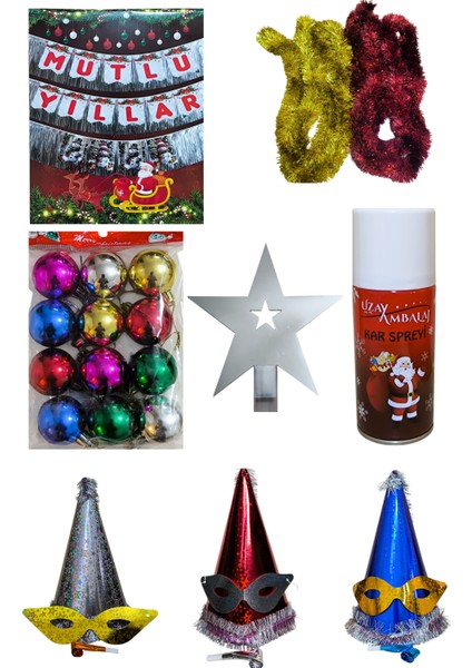 180 cm Yılbaşı Çam Ağacı 540 Dal Aile Seti fiyatları