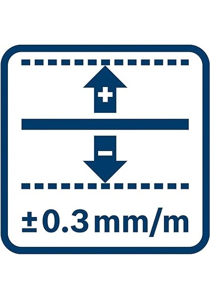Professional Measurement Gll 3-80 G Çizgi Lazer, 120 Metre, Takım Çantası, Lazer Hedef Tahtası, 4 Pil, Mavi indirimleri