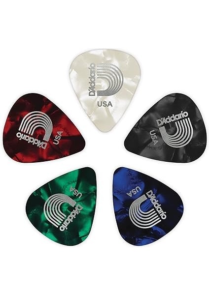 Pena - Gitar Penası - Inci Selüloit Gitar Penası - Gitar Penası - 1cap6-10 - Çeşitli, Ağır - 10 Adet fiyatları