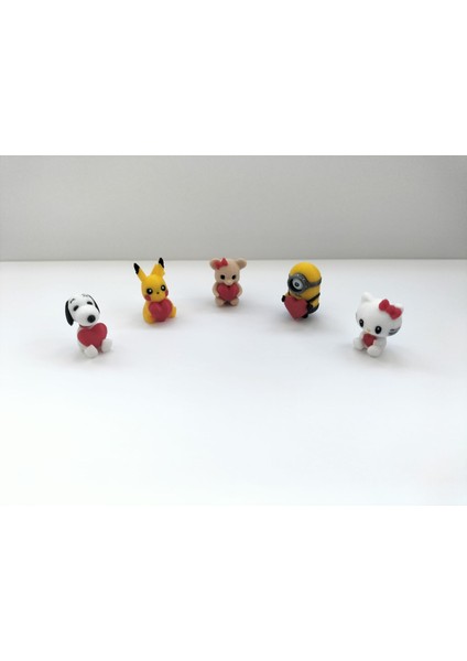 Özel Kalp Kutulu Çift Anahtarlık – Sevimli Karakter Seçenekleri | Hediye Seti fırsatları