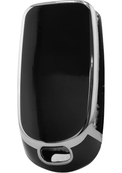 Fiat Egea 3 Buton Sustalı Nano Anahtar Kılıfı Siyah-Gümüş indirimleri