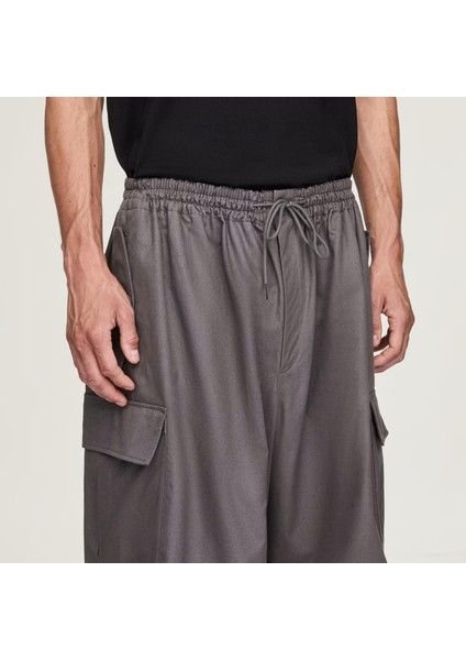 Y-3 Ut Twill Cargo Trousers Erkek Pantolon