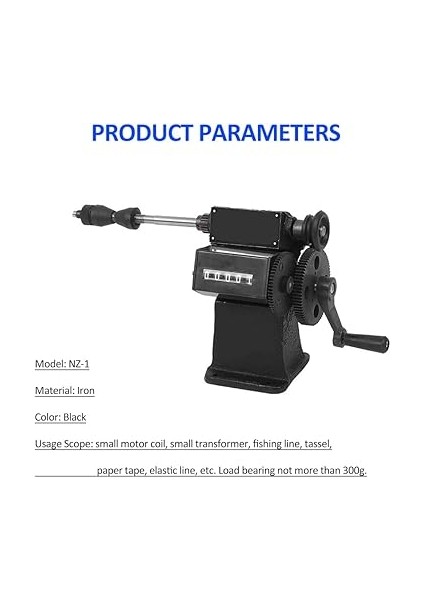 Bobin Sarma Makinesi 1/16 ''- 1/2'' El Bobin Sarıcı Spiraller Için Sayaçlı Motor Bobin Gitar Alma Bobinleri fırsatları