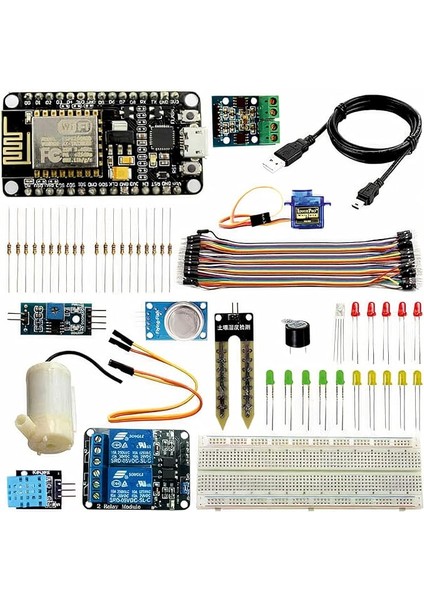 Nodemcu Iot Proje Geliştirme Seti - Arduino Ide ile Programlanabilir (E-Kitap Hediyeli)