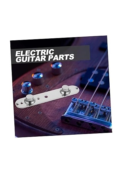 Elektrik Gitar Düğmeleri Seti - Gitar Kontrolü Için Plakası ve Düğmesi Potansiyometre Kapağı Değişimi modelleri