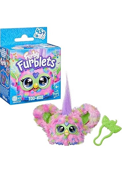 Furblets Too-Koo Mini Friend, 45+ Ses ve Müzik, 6 Yaş ve Üstü Için Elektronik Peluş modelleri