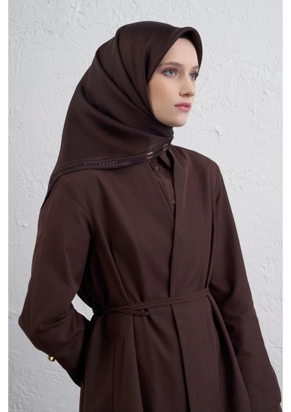 Soyut Desentwill Ipek Eşarp -2025/2026 -9401D 55