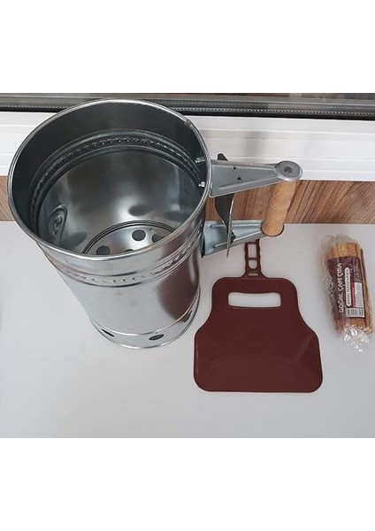 Mangal Barbekü Yakma Seti Kormatik Çıra Yelpaze Et Maşası Eldiven Fırça Közmatik Mangal Yak Seti fırsatları